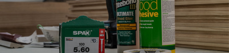 Adhesives and Screws