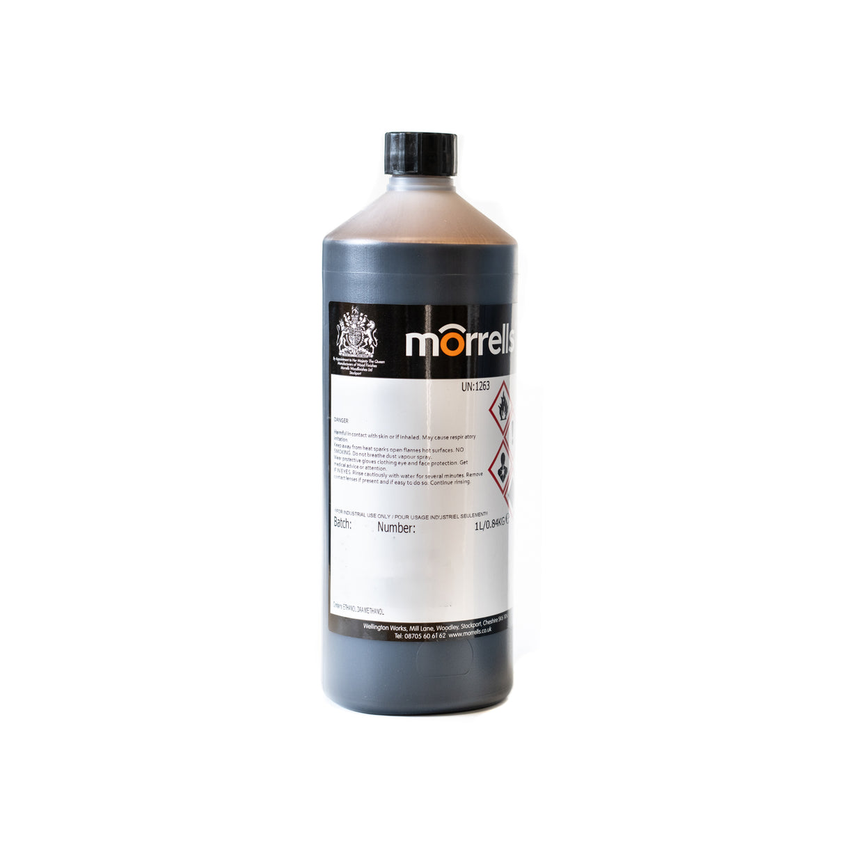 Morrells Light Fast Cellulose Spirit Based Stain 1 Litre