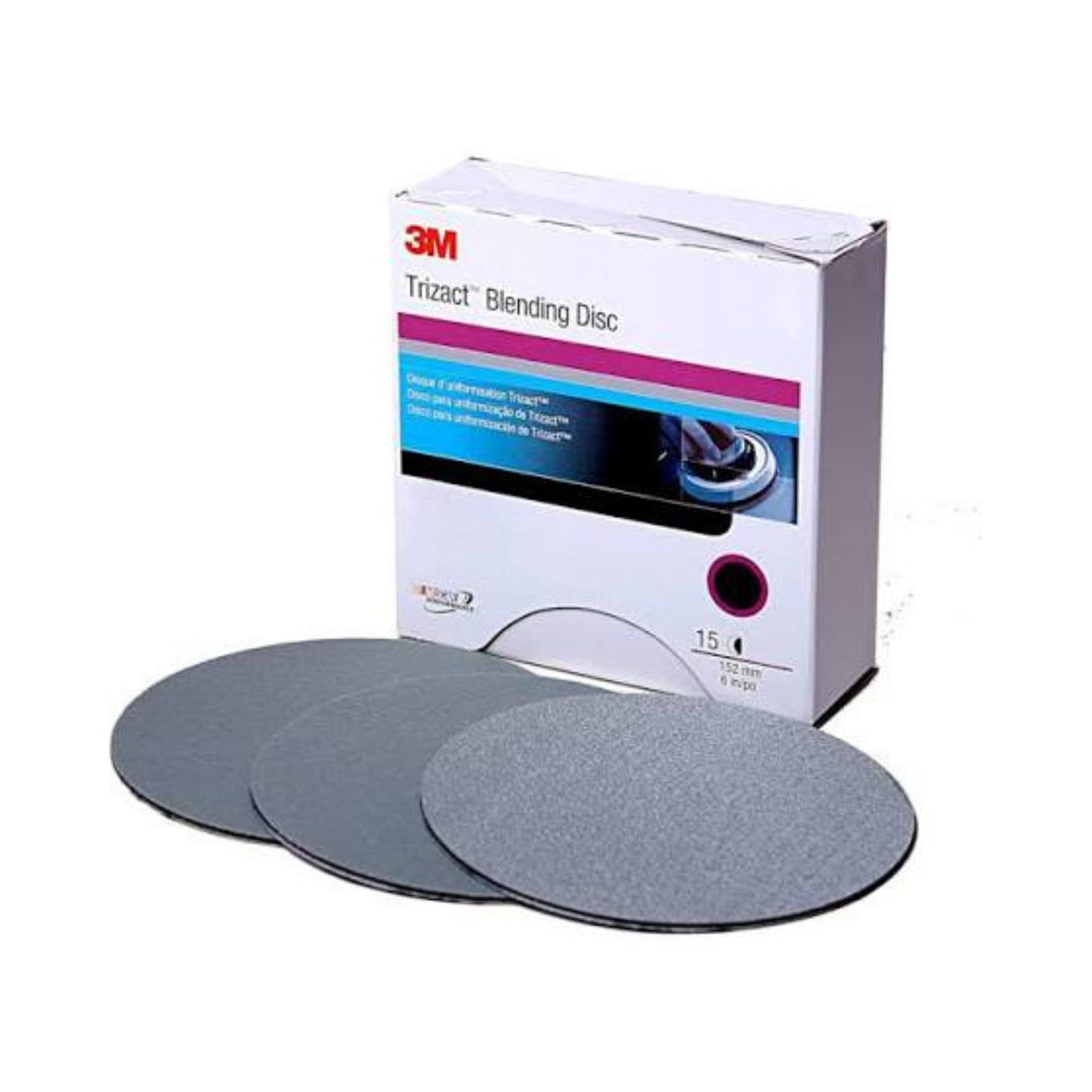 3M Trizact Sanding Discs 150mm (Box of 15)