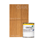 White Osmo LED Smart Oil on Oak