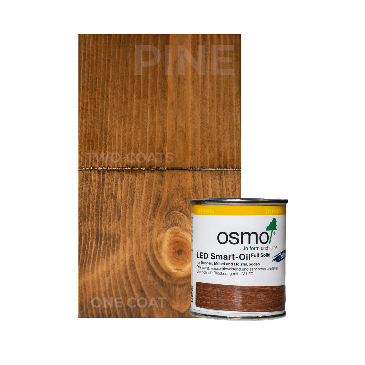 Osmo LED Smart UV Curing Hard Wax Oil 5986 Havana