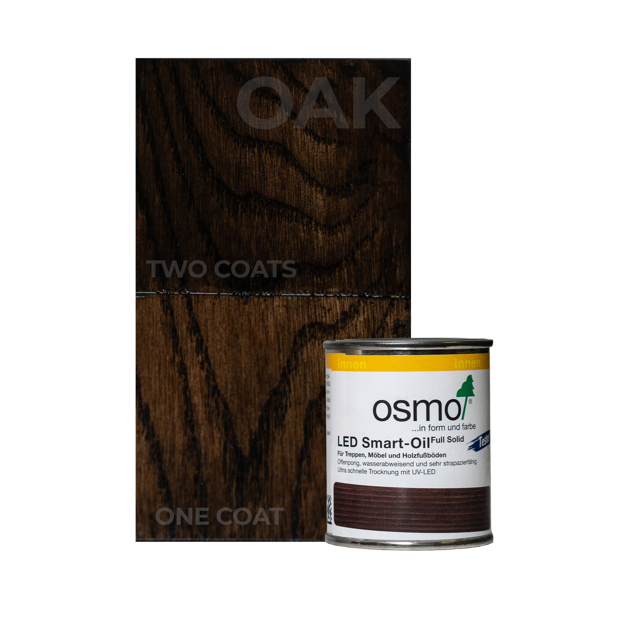 Osmo LED Smart UV Curing Hard Wax Oil 5991 Charcoal