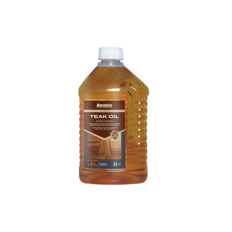 Barrettine Premier Teak oil 2L OITE002 5015861260208