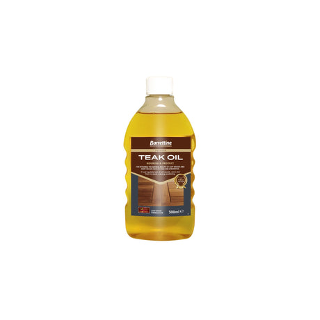 Barrettine Premier Teak Oil 500ml OITE.50 5015861260031