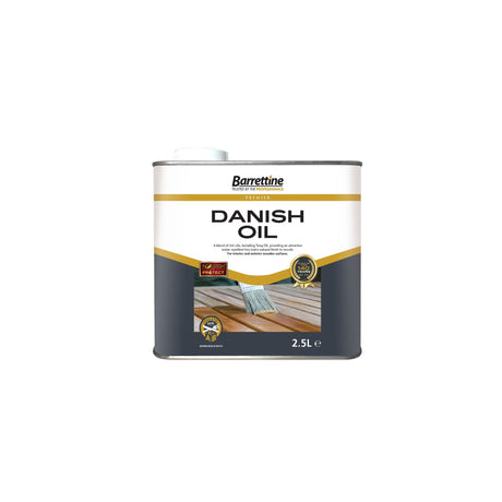 Barrettine Premier Danish Oil 2.5L OIDA2.5 5015861002105