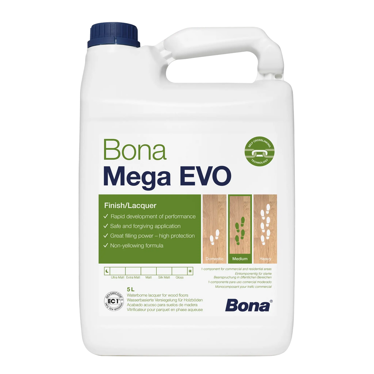 Bona Mega Evo Ultra Matt Varnish 5 Litre