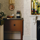 Side table painted in Mylands Beata Heuman Collection Cigar