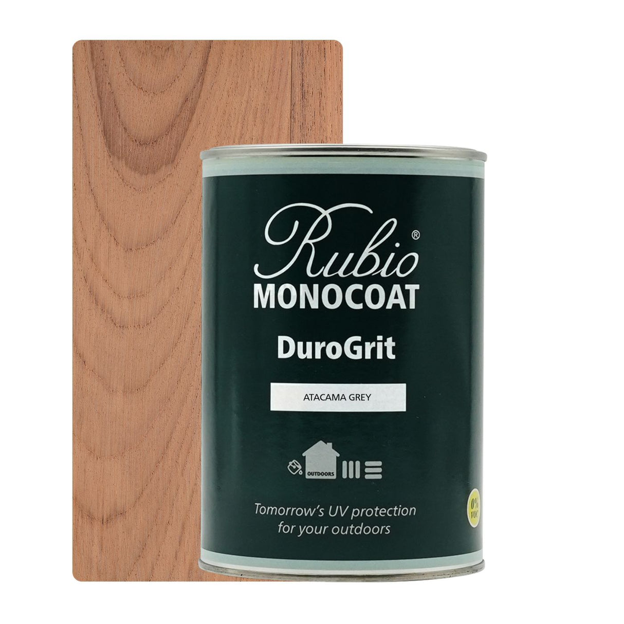 Rubio Monocoat DuroGrit Exterior Wood Oil Atacama Grey