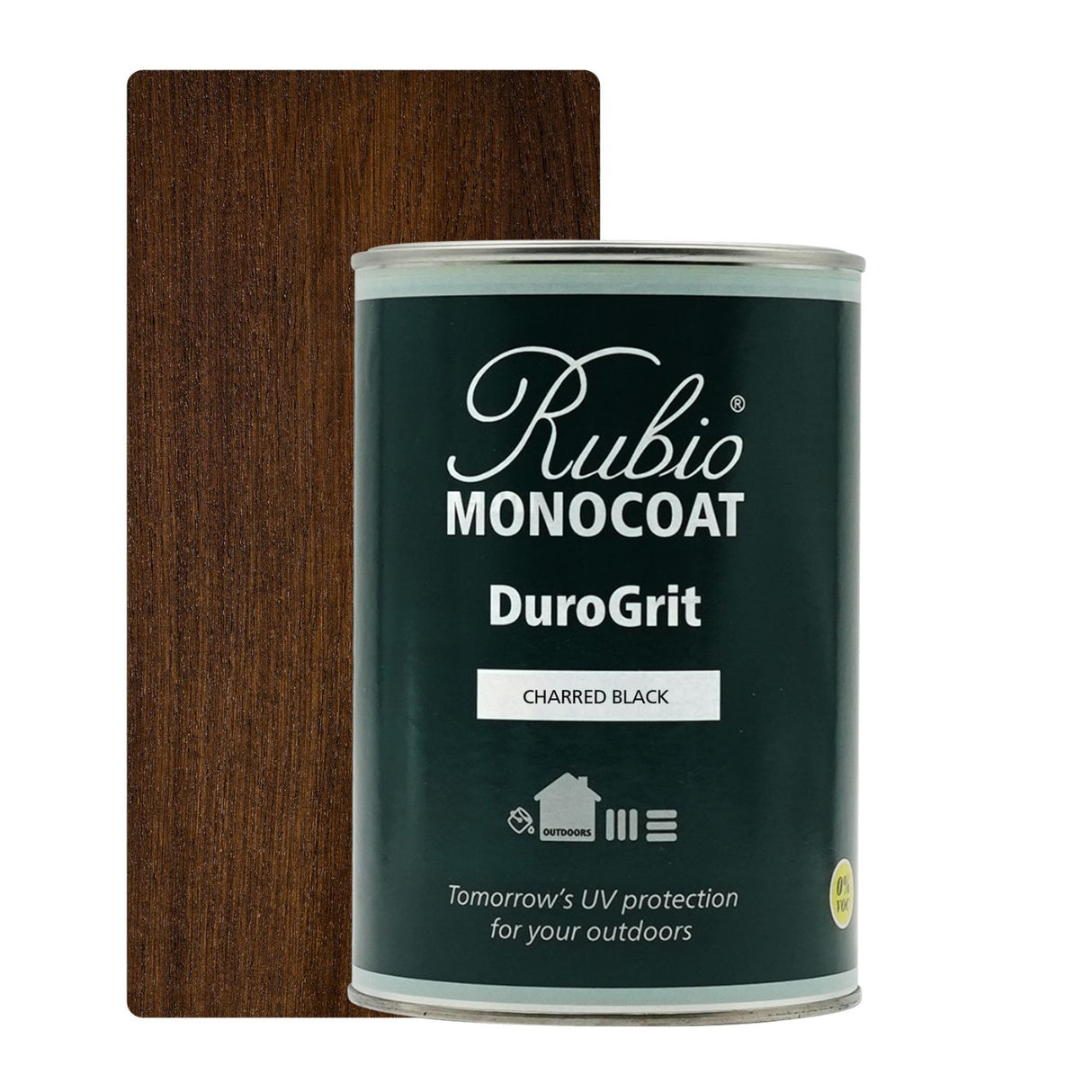 Rubio Monocoat DuroGrit Exterior Wood Oil Charred Black