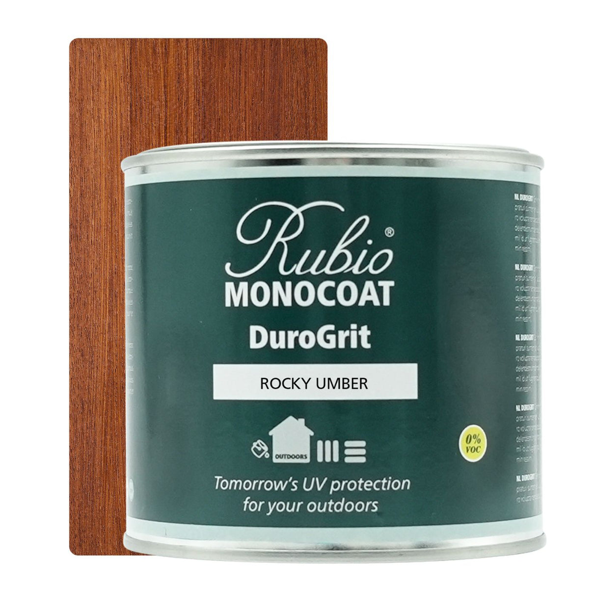 Rubio Monocoat DuroGrit Exterior Wood Oil Rocky Umber