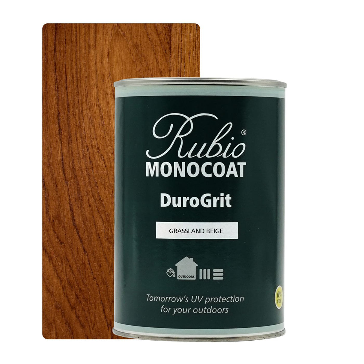 Rubio Monocoat DuroGrit Exterior Wood Protection Grassland Biege