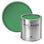 Mylands FTT-011 Green paint swatch and tin
