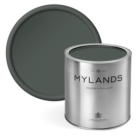 Mylands Mad About The Bathroom swatch and tin