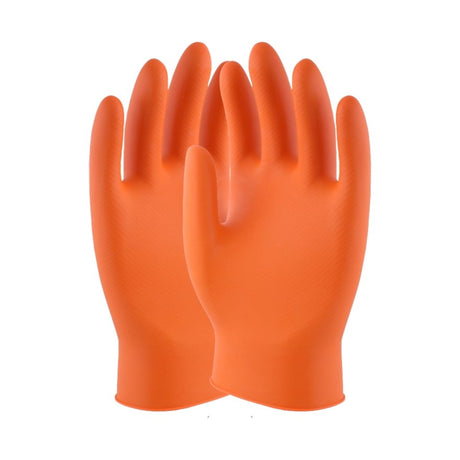 Maxim Orange Disposable Gloves