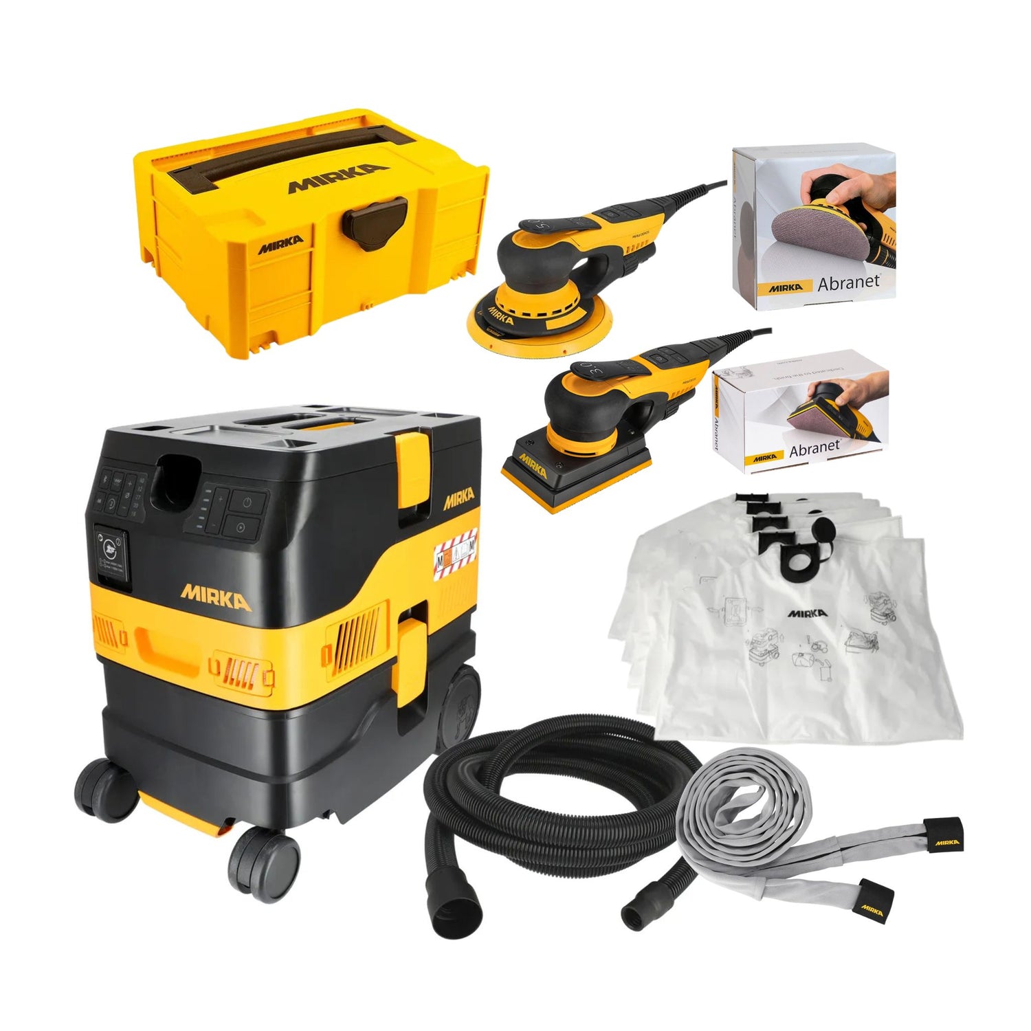 Mirka DEXOS 1217M & DEROS II 650CV & DEOS II 353CV 230V Bundle