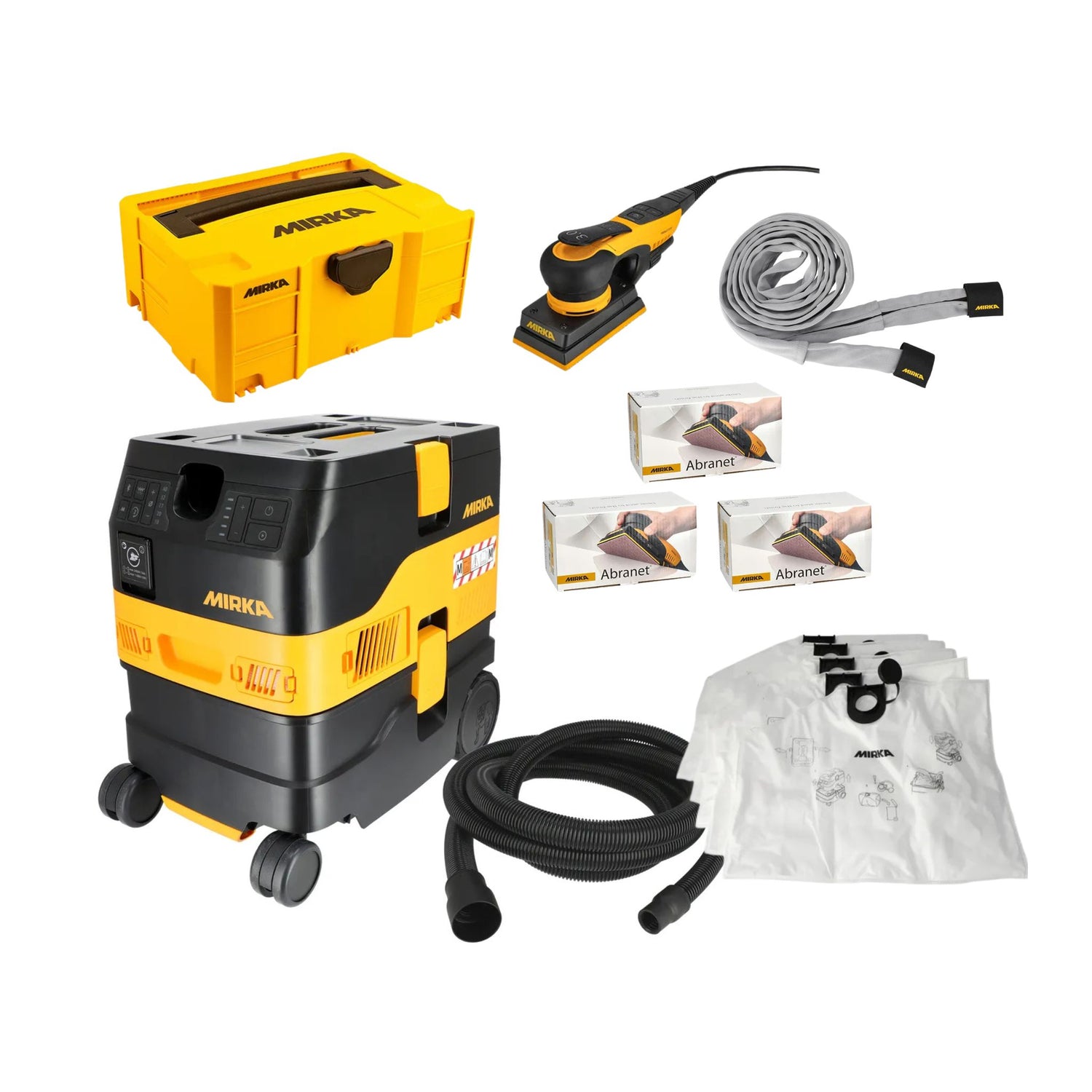 Mirka DEXOS 1217M & DEOS II 353CV 230V Bundle