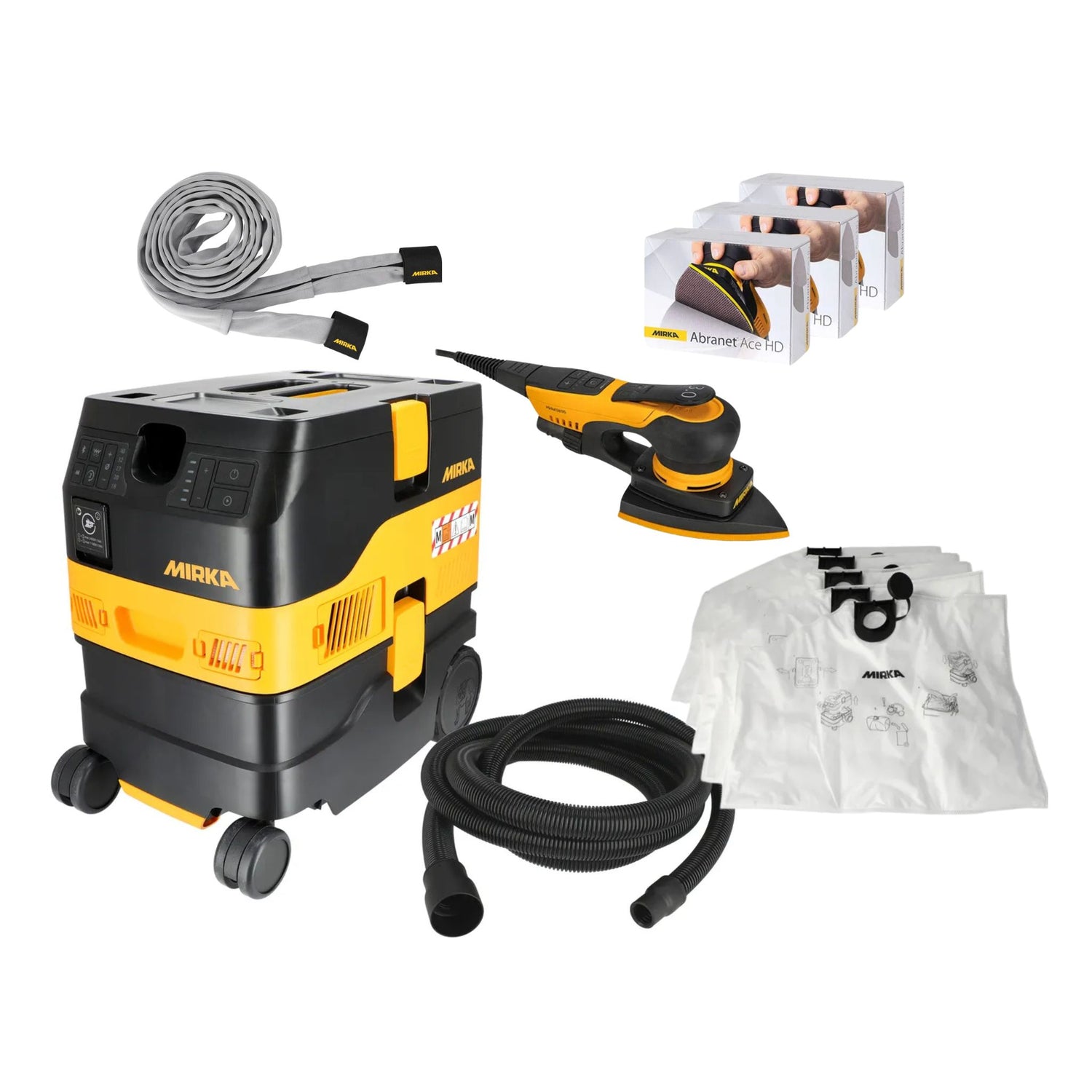 Mirka DEXOS 1217M & DEOS Delta II 663CV 230V Bundle