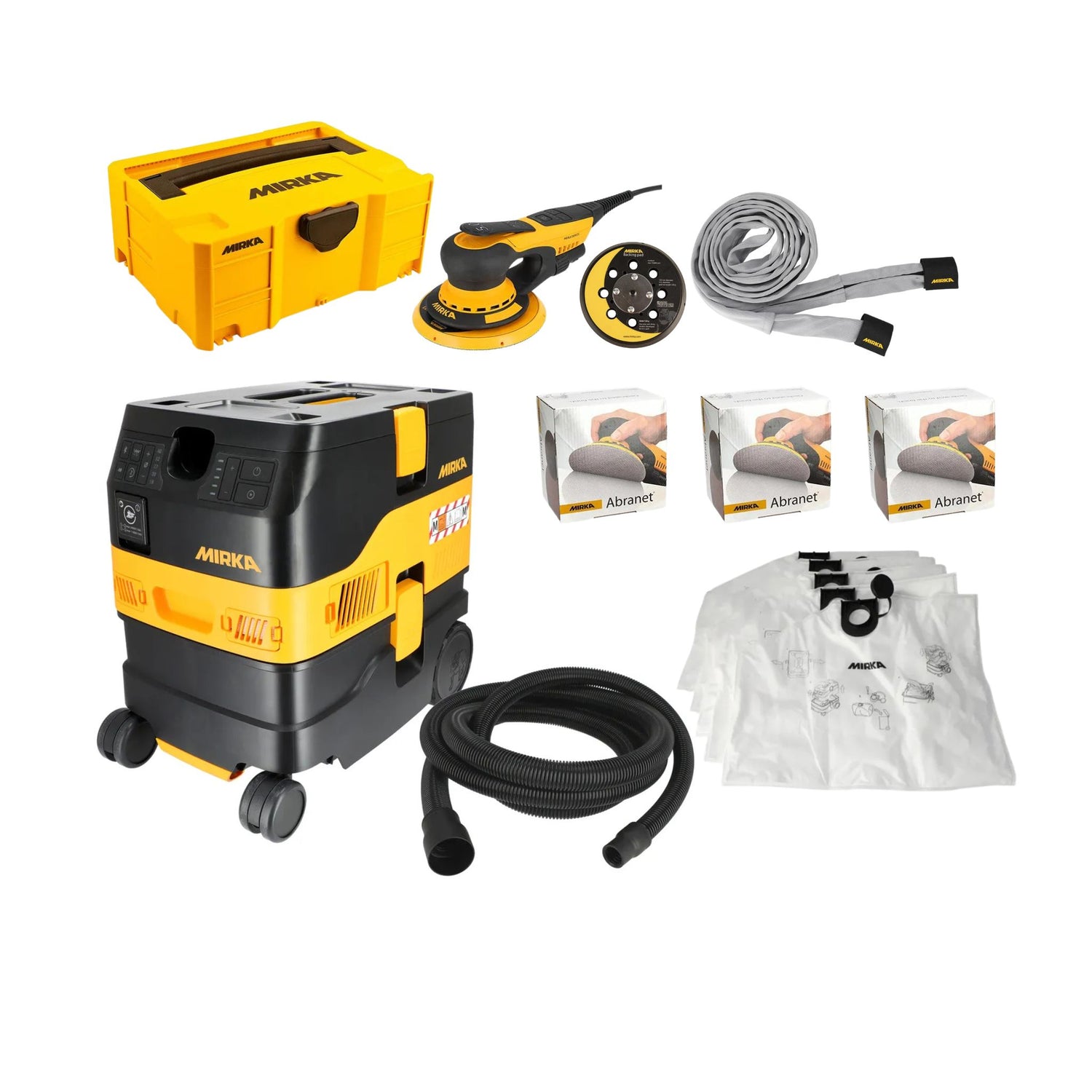 Mirka DEXOS 1217M & DEROS II 5650CV 230V Bundle