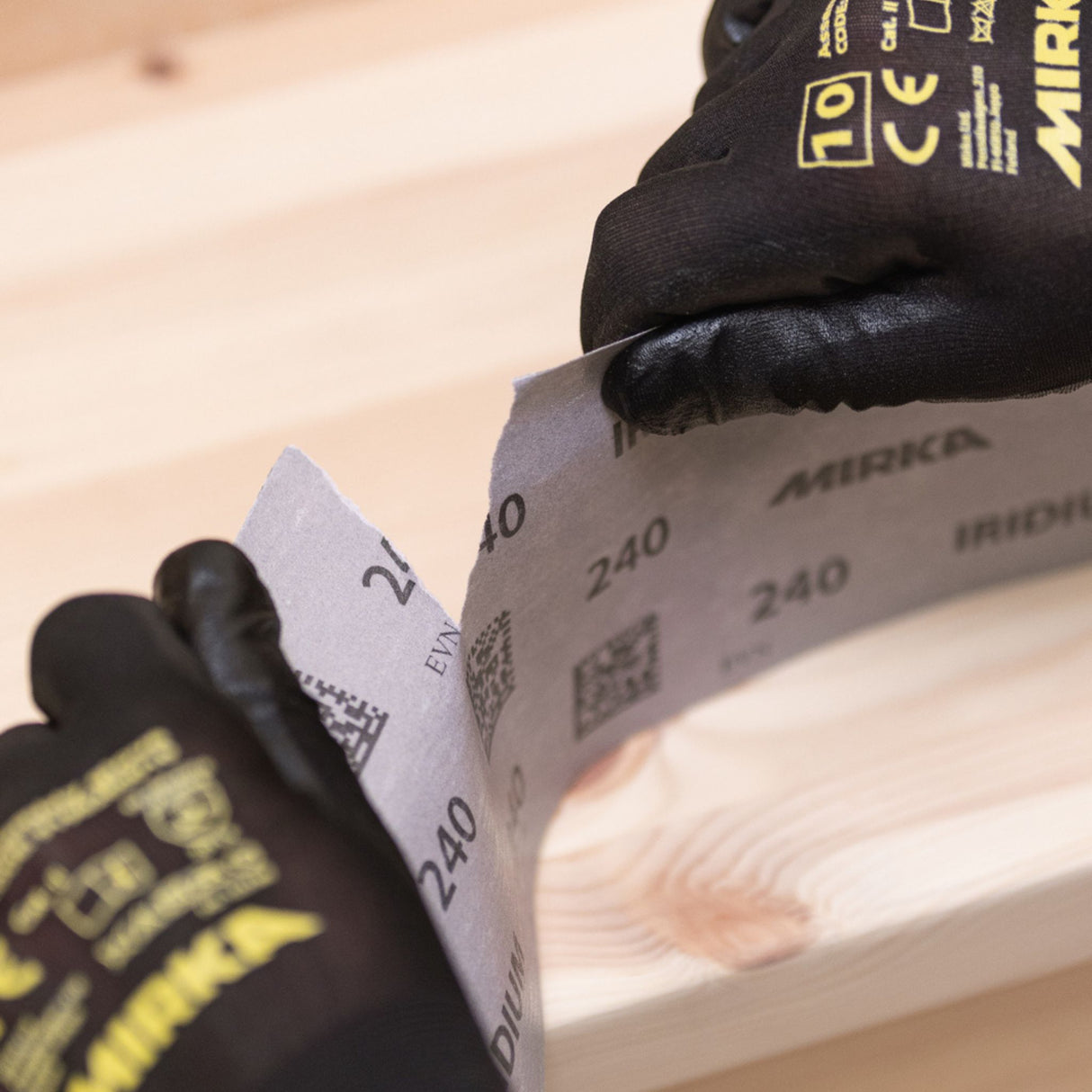 Mirka Iridium HS 115mm x 25m Sandpaper Roll