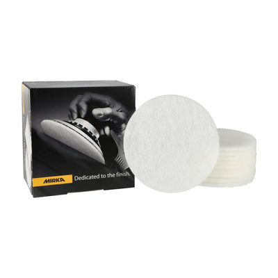 Mirka Oiling Pad 150mm White Discs (Pack of 10)