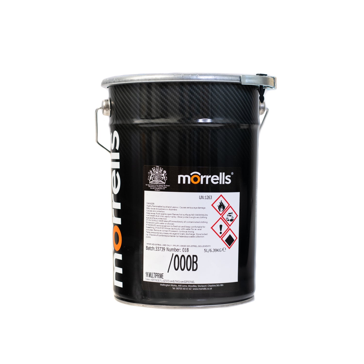 Morrells MultiPrime White Multi Surface Pre-Catalysed Cellulose Primer 5 Litre 9MPR/000B