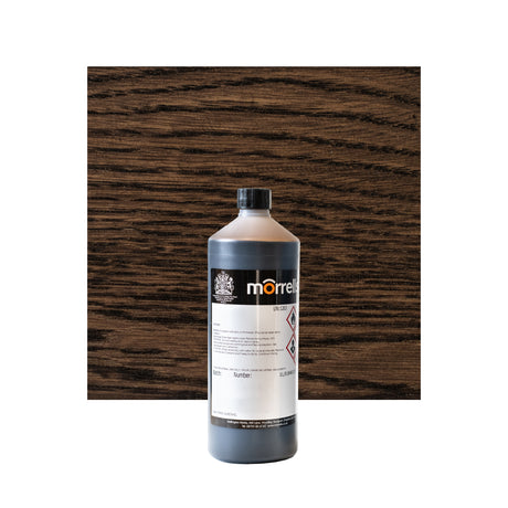 Morrells Light Fast Cellulose Spirit Based Stain Dark Walnut 0182/300A 1 Litre