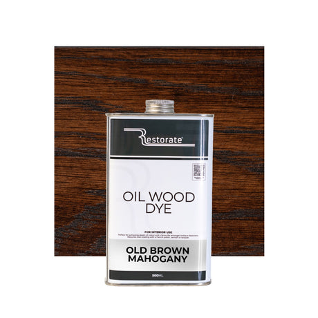 Old Mahogany Brown Oil Wood Dye