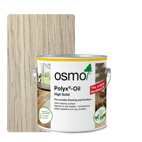 Osmo Polyx Oil High Solid Orginal Hardwax Oil Raw 3044 with oak sample shown
