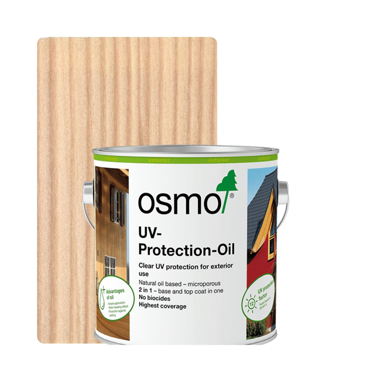 Osmo UV Protection Exterior Wood Oil Extra Tints 429 Natural