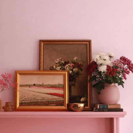 Mylands Pink House Pink in situ