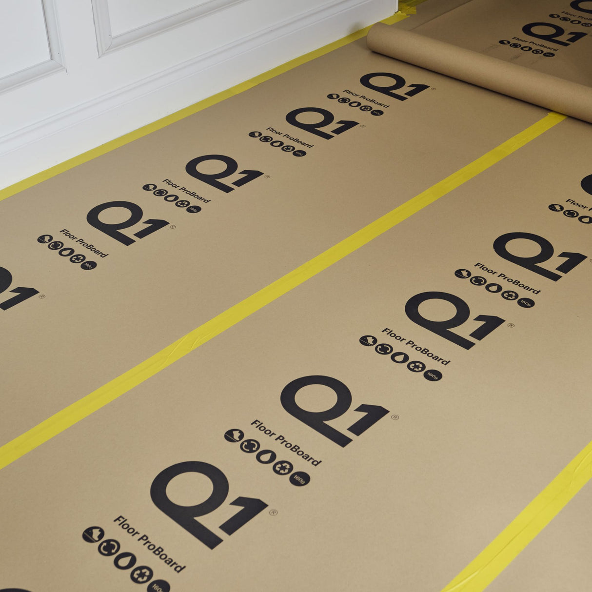Q1 Floor Proboard Masking Paper 900mm x 45m