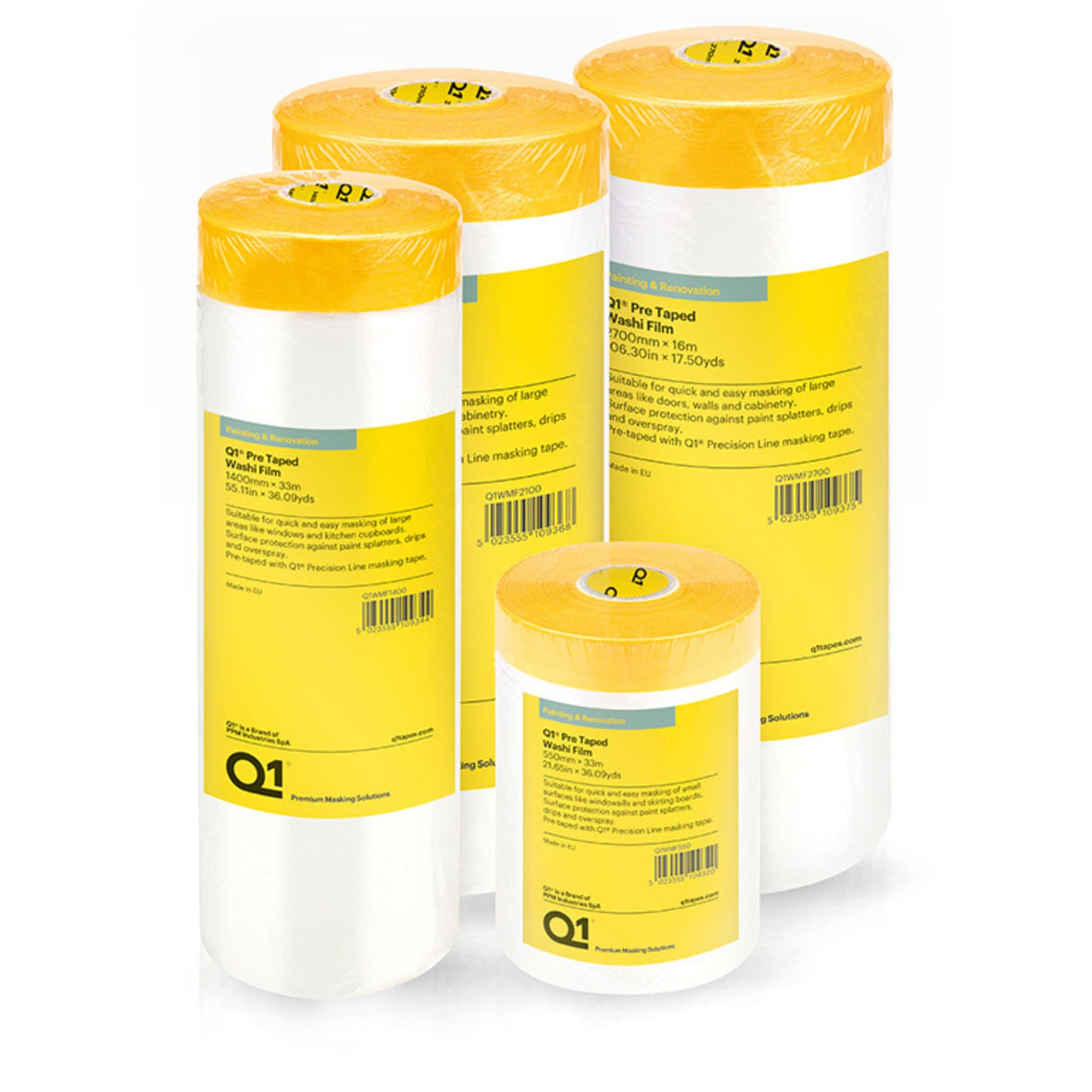 Q1 Washi Pre Taped Masking Film