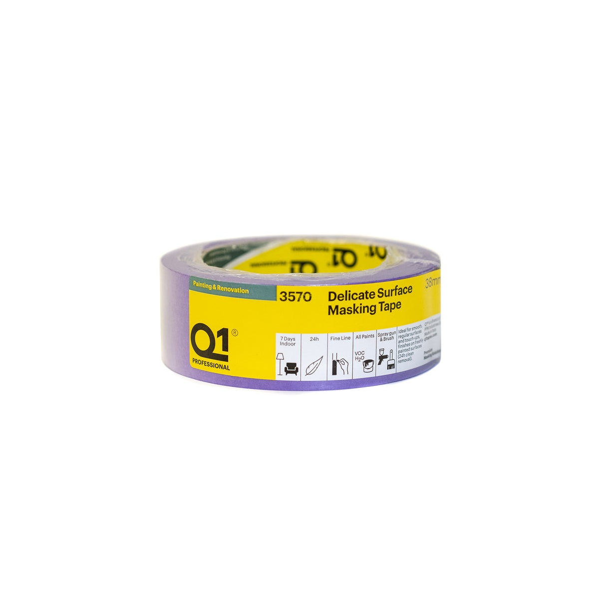 Q1 3570 Delicate Surface Purple Masking Tape