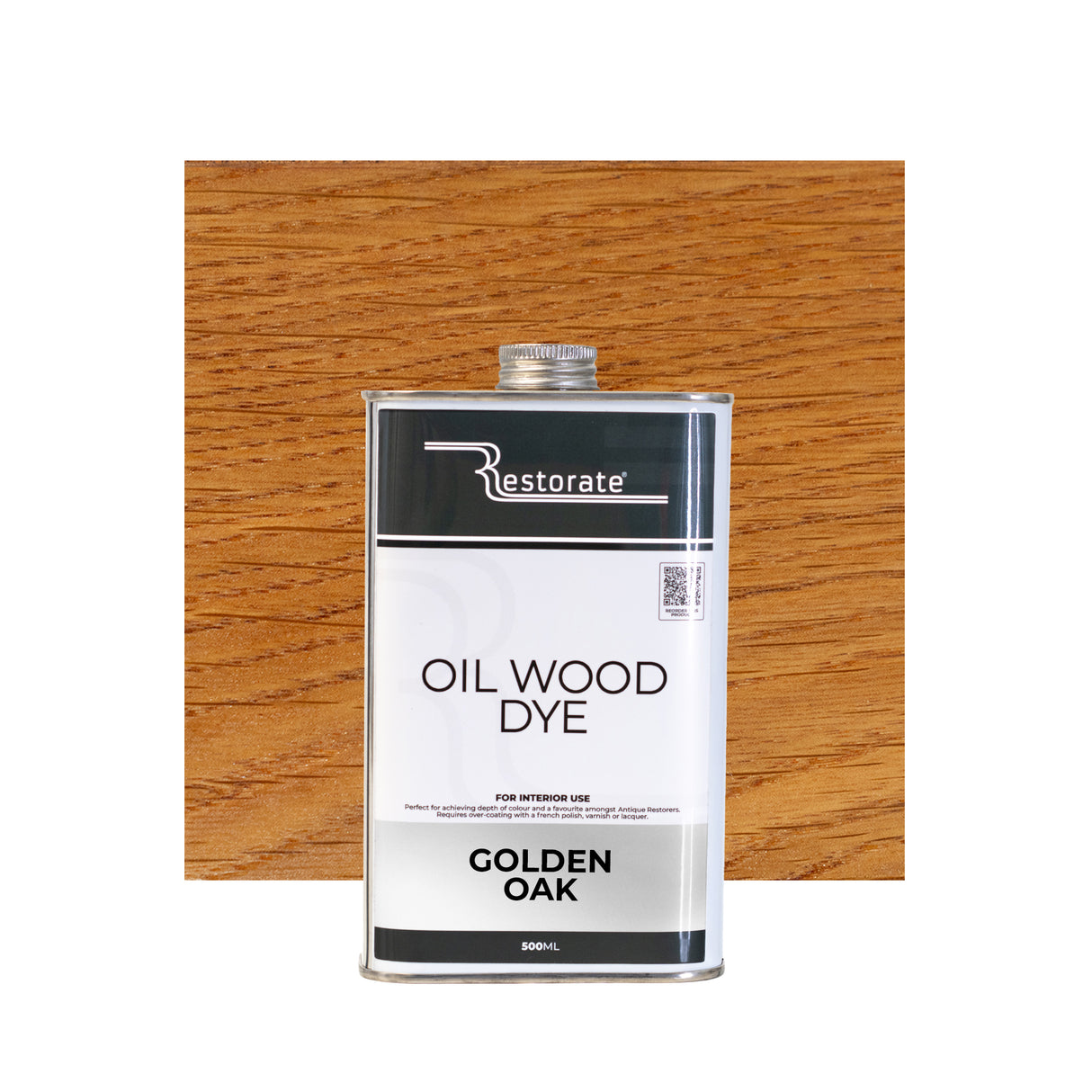 Restorate Naphtha Oil Based Wood Dye Golden Oak 500ml