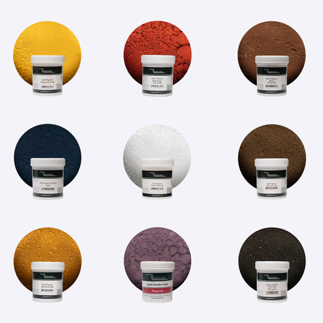 Restorate Earth Pigment Colour Range