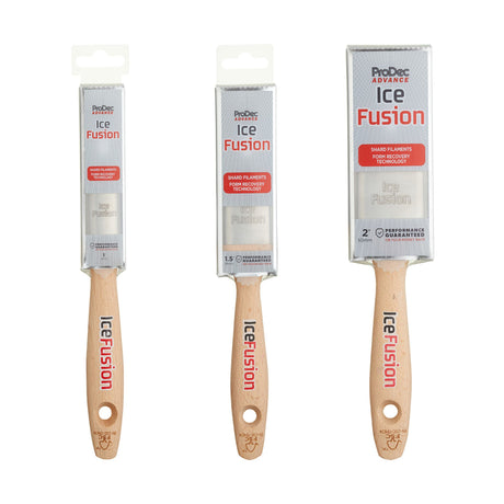 Rodo Prodec Ice Fusion Synthetic Flat Cut Paint Brush