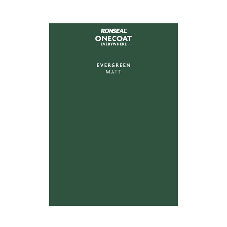 Ronseal One Coat Everywhere Paint Evergreen