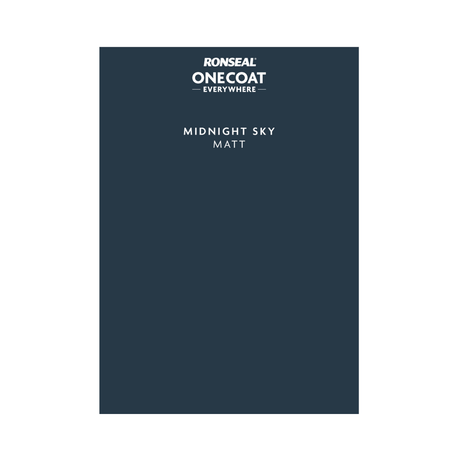 Ronseal One Coat Everywhere Paint Midnight Sky