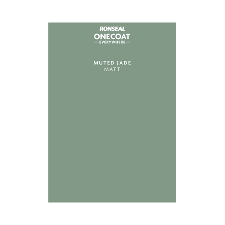 Ronseal One Coat Everywhere Paint Muted Jade