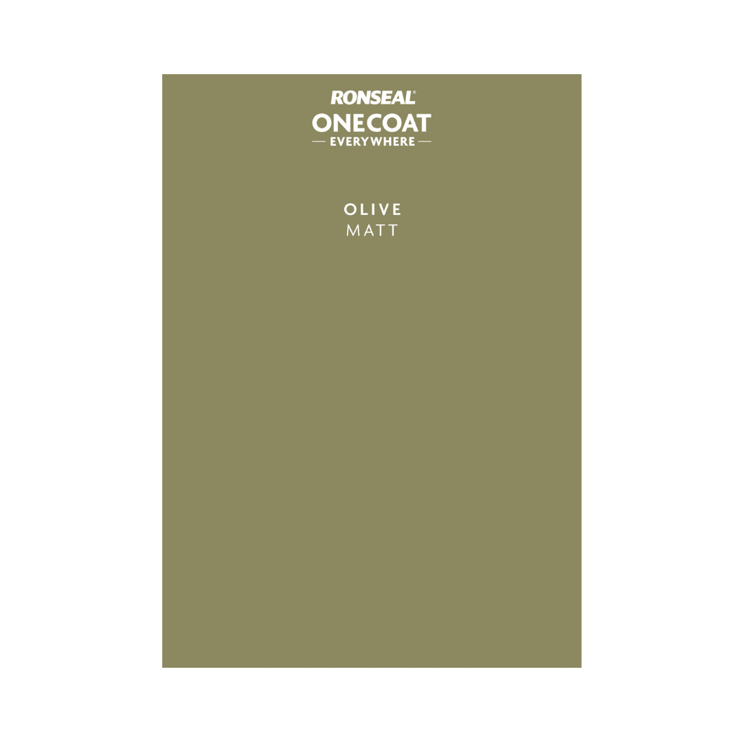 Ronseal One Coat Everywhere Paint Olive