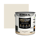 Ronseal One Coat Everywhere Paint Pure Cotton 2.5L