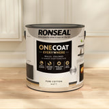 Ronseal One Coat Everywhere Paint Pure Cotton