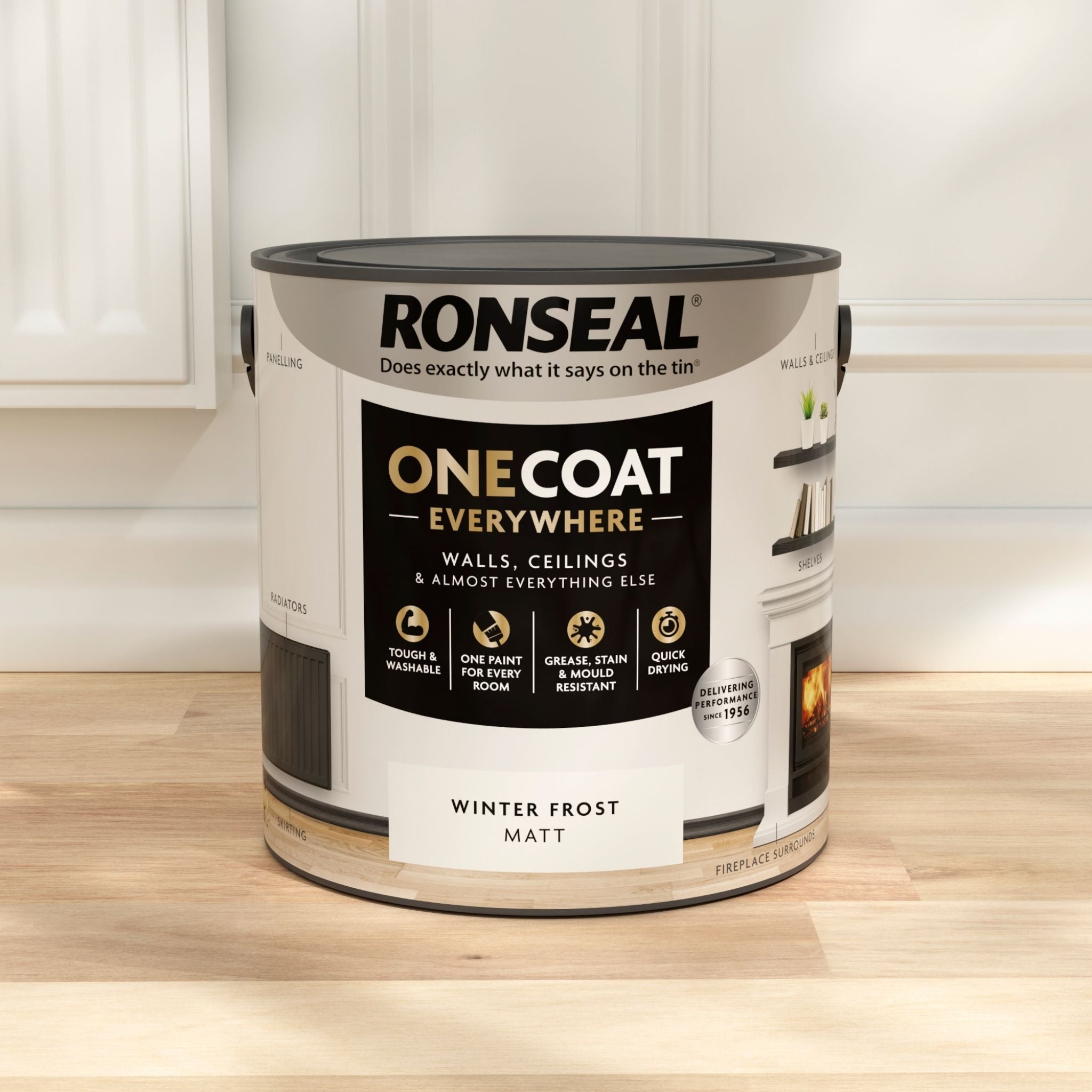 Ronseal Peel & Stick Folien – Winter Frost Design, A5 Blätter Zum Einfachen Aufkleben