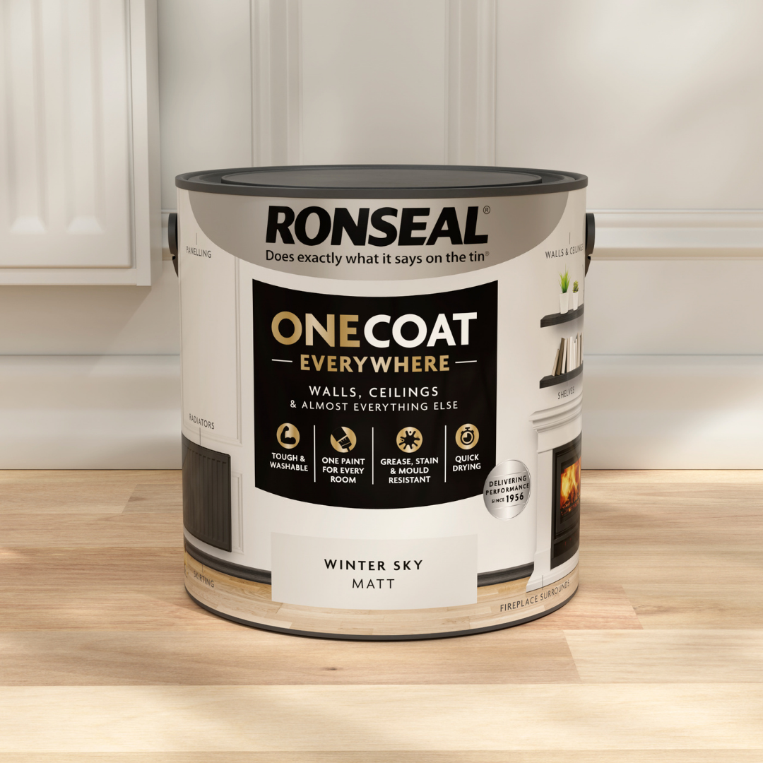 Ronseal One Coat Everywhere Paint Winter Sky