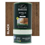 Rubio Monocoat Black on Oak 1.3L