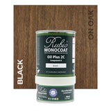 Rubio Monocoat Black on Oak 390ML