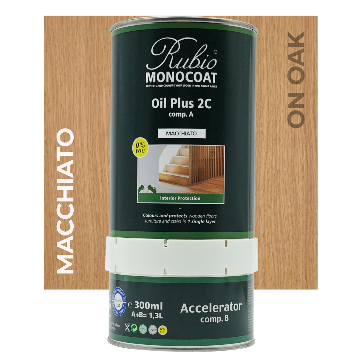 Rubio Monocoat Macchiato on Oak 1.3L