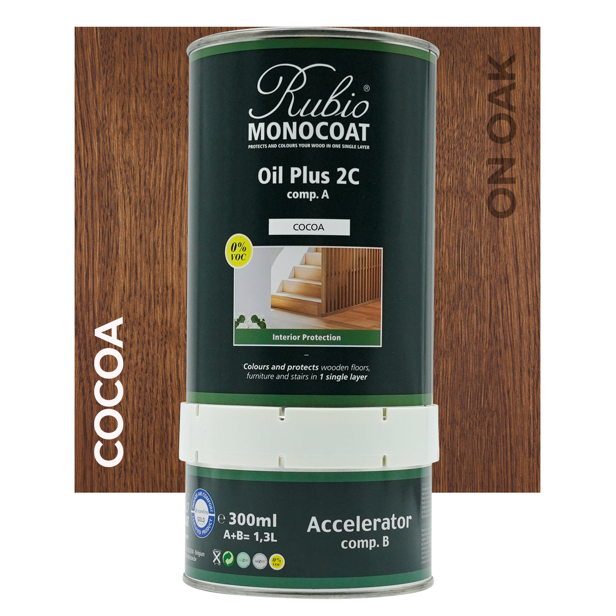 Rubio Monocoat Oil Plus 2C Cocoa 1.3L
