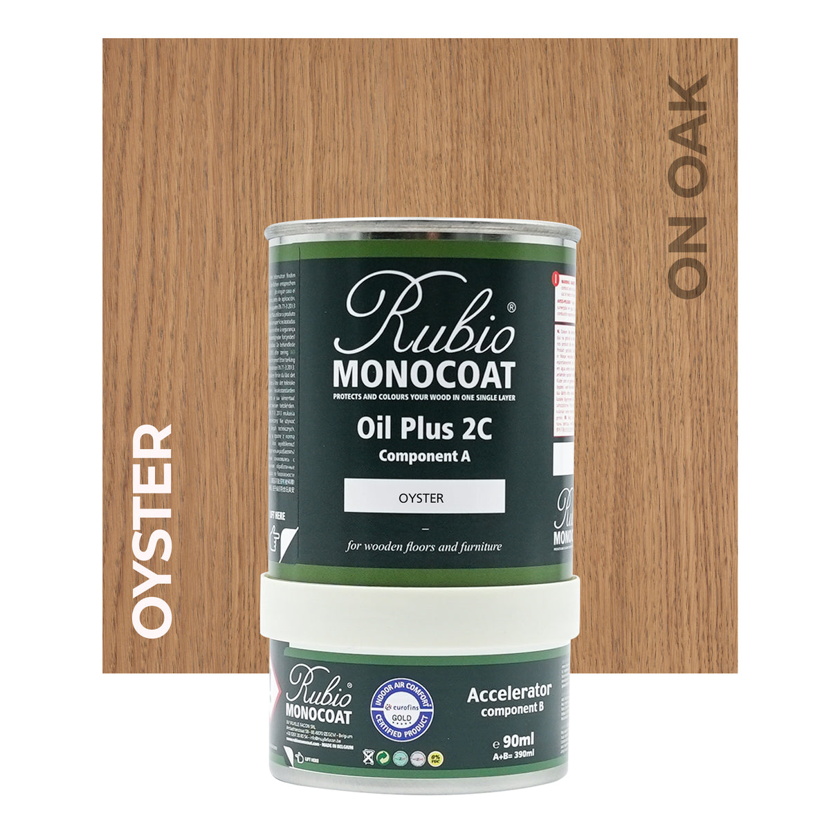 Rubio Monocoat Oyster on Oak 390ML