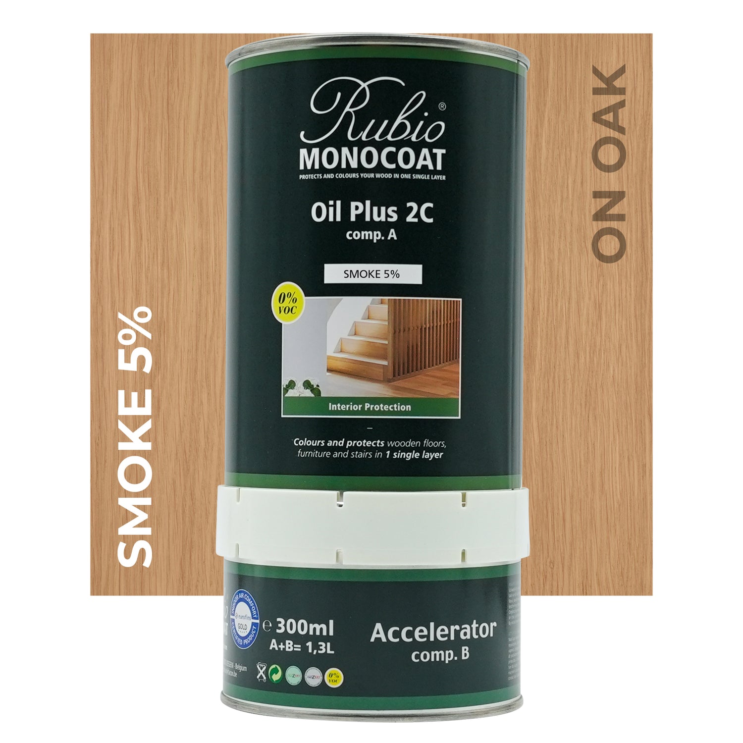 Rubio Monocoat Oil Plus 2C Smoke 5% 1300ML